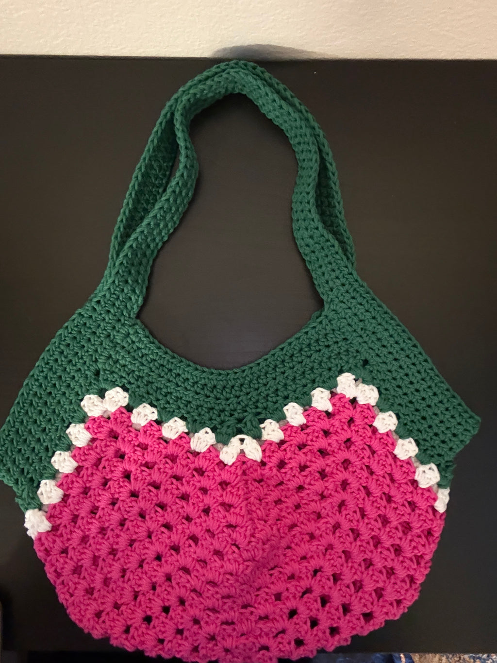 Watermelon Inspired Granny Rocco Bag