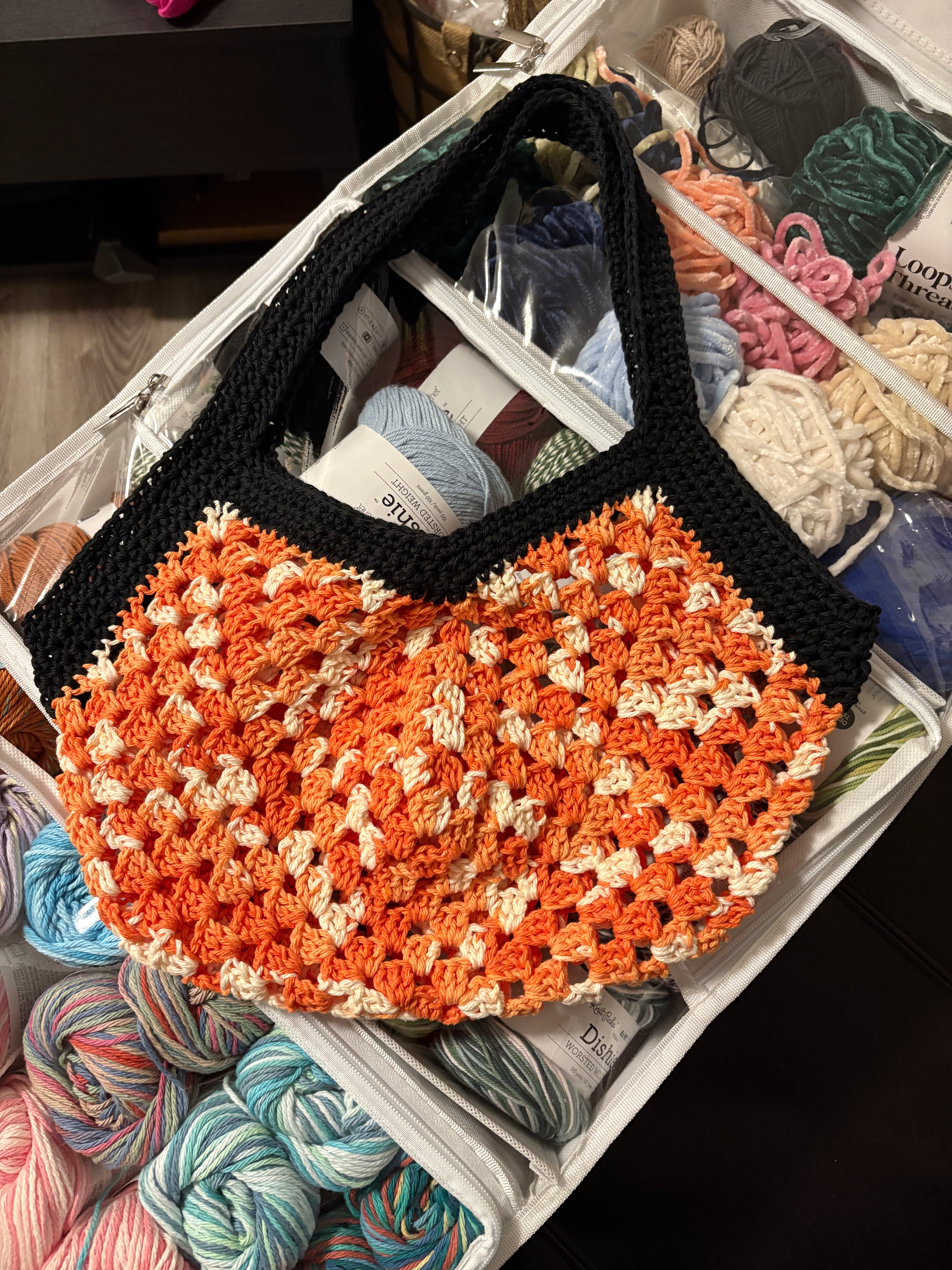 Creamsicle Granny Rocco Bag