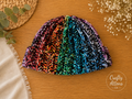 Double-Stranded Beanie - Rainbow