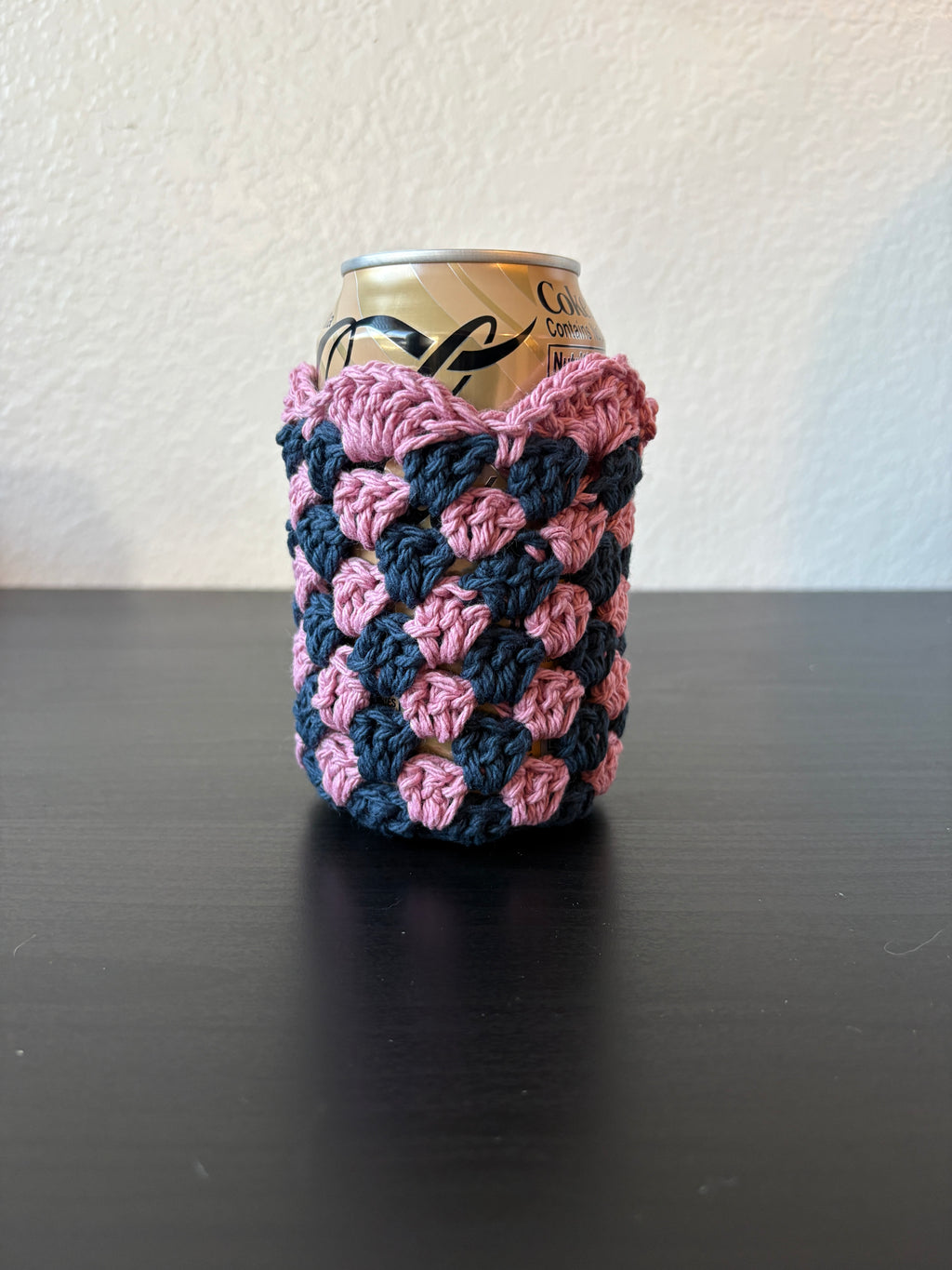 Can Cozy - Navy & Blush